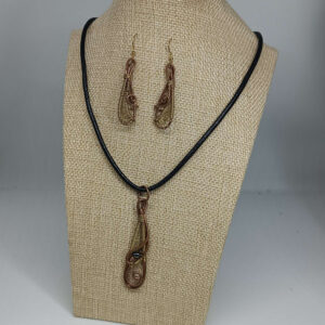 Parure simple Hématite